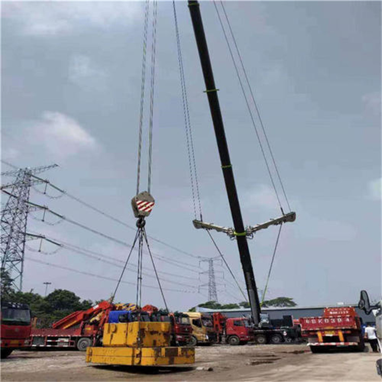 番阳镇风电设备吊装
